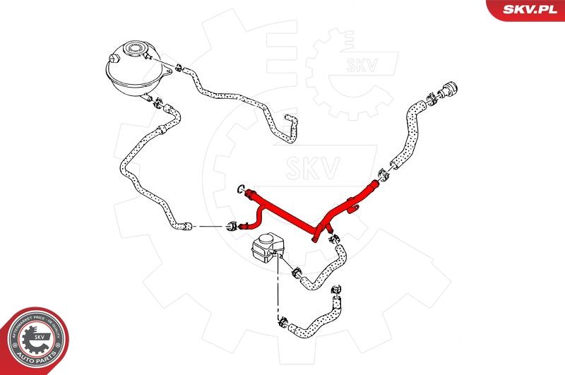 Трубопровід подачі охолоджувальної рідини, Skv Germany 43SKV798