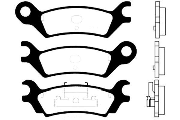 Kavo Parts Stabdžių trinkelių rinkinys, diskinis stabdys
