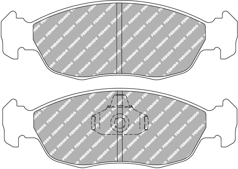 Bremsbelagsatz, Scheibenbremse