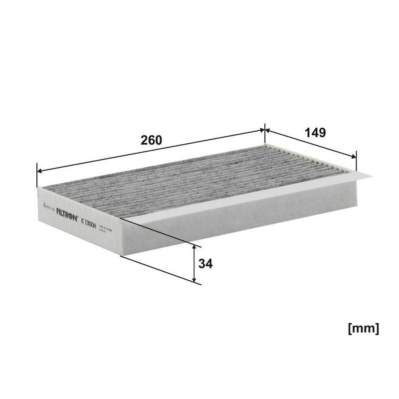 Filter, salongiõhk, FILTRON K 1300A