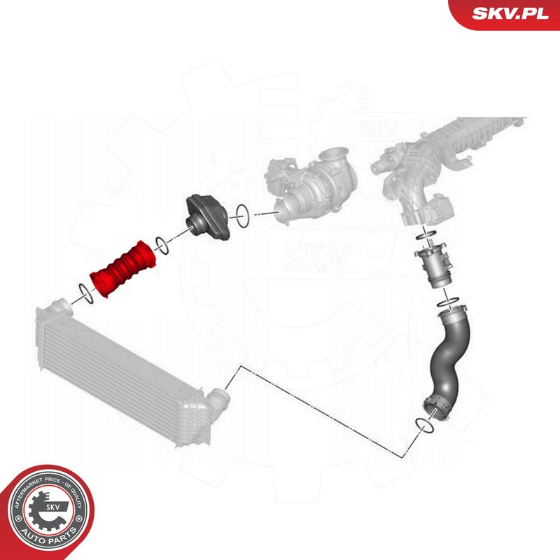 Laadimisõhu voolik, ESEN...