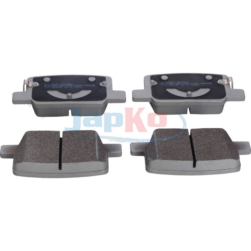 Piduriklotsi komplekt, ketaspidur JAPKO 510333