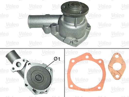 VALEO Waterpomp, motorkoeling 506492