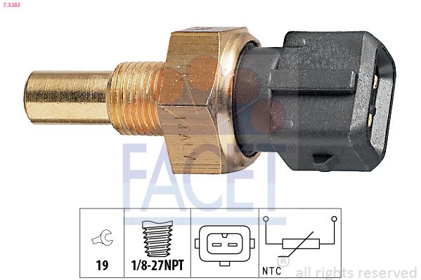 FACET Sensor, koelvloeistoftemperatuur 7.3283