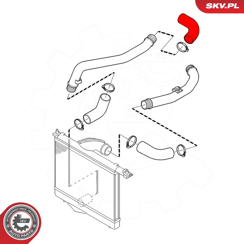 Laadimisõhu voolik, ESEN SKV 24SKV675