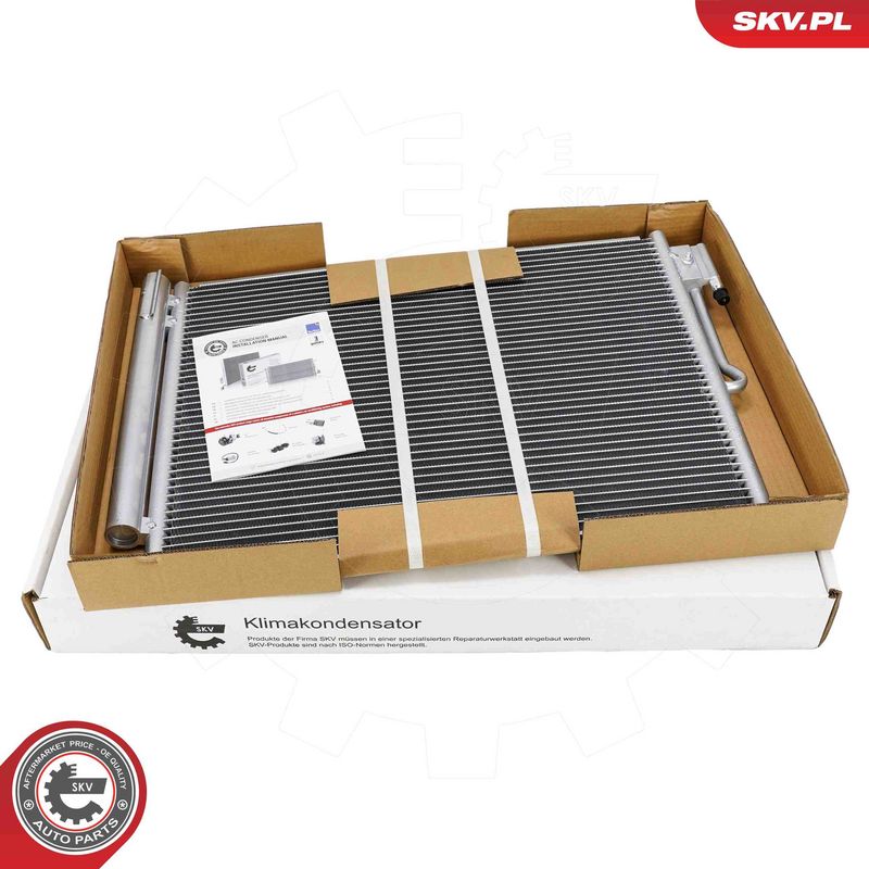 ESEN SKV 86SKV133 Condenser, air conditioning