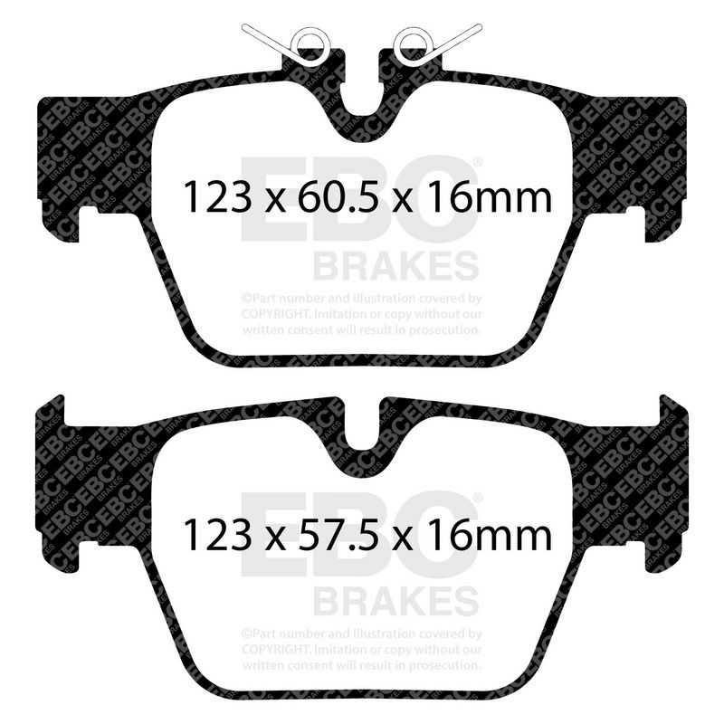 EBC Brakes Remblokkenset, schijfrem DP42394R
