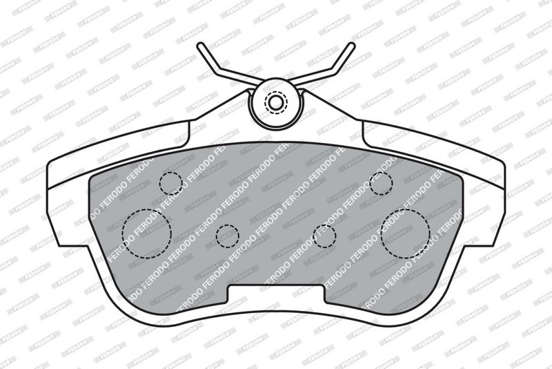 JEU PLAQUETTES DE FREIN VUL