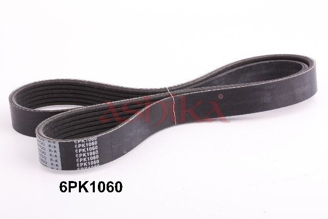 ASHIKA 112-6PK1060 - V formos rumbuotas diržas