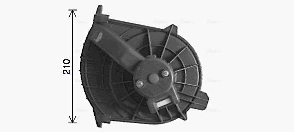 AVA QUALITY COOLING Utastér-ventilátor RT8655