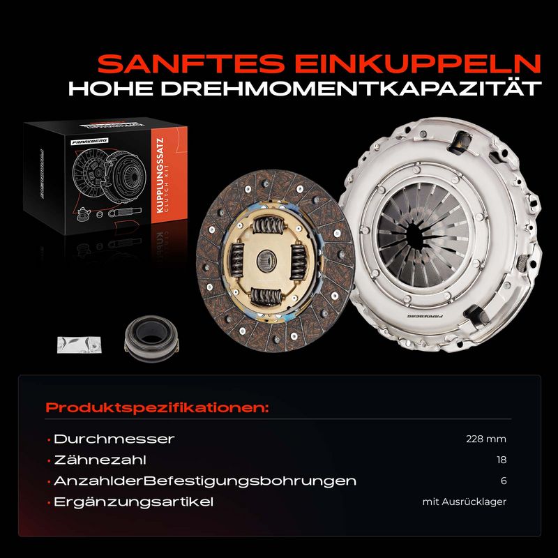 Frankberg 5481FB0028826 Clutch Kit