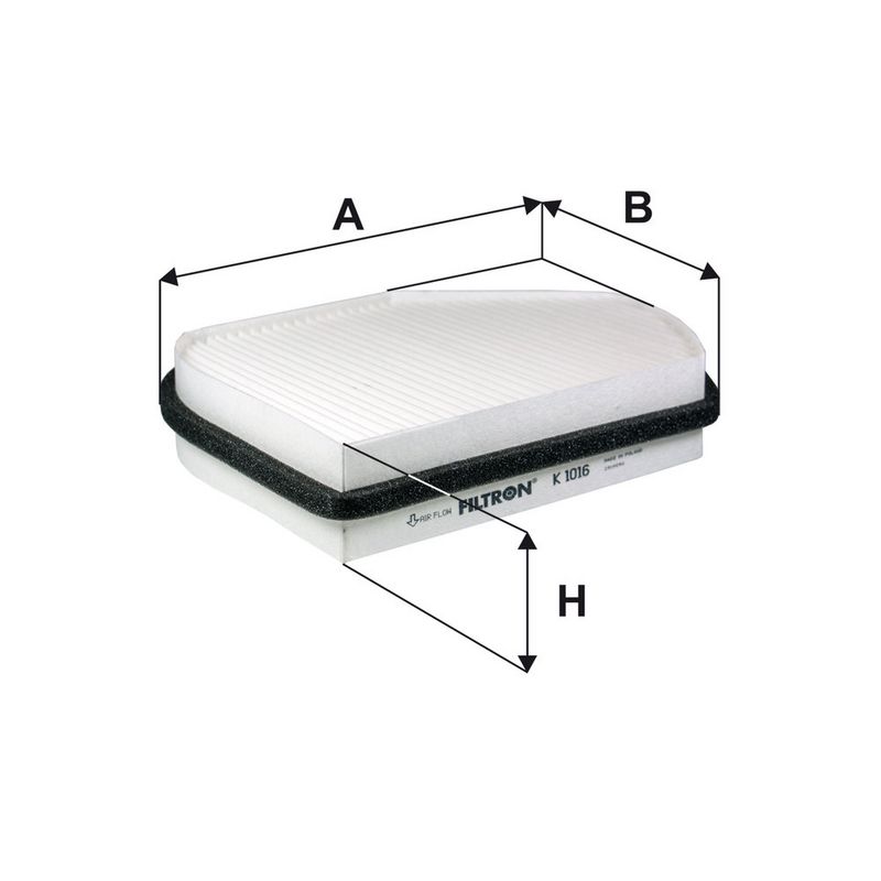 Filter, salongiõhk, FILTRON K 1016