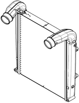 Охолоджувач наддувального повітря, Mahle CI456000P