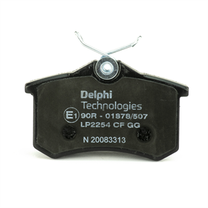 DELPHI Volkswagen колодки тормозные задние Audi A4/6,Golf IV,V,VI,VII,Passat,Skoda Octavia II,SuperB,Citroen