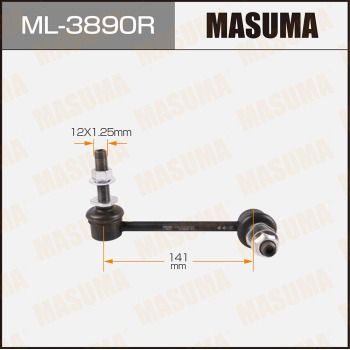 Тяга/стійка, стабілізатор, Masuma ML-3890R