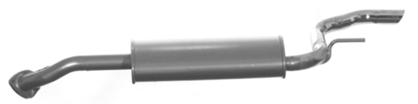 Silenciador posterior
