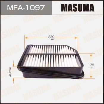 Повітряний фільтр, Masuma MFA1097