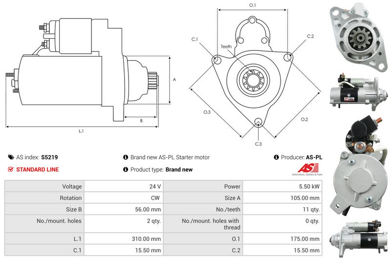 AS-PL S5219 Starter