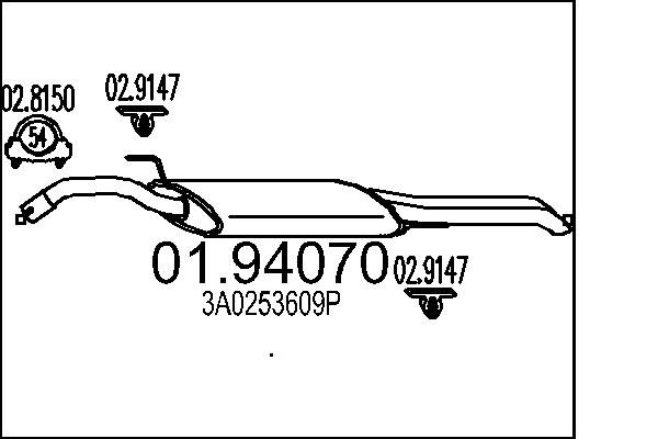 Глушник, Mts 01.94070