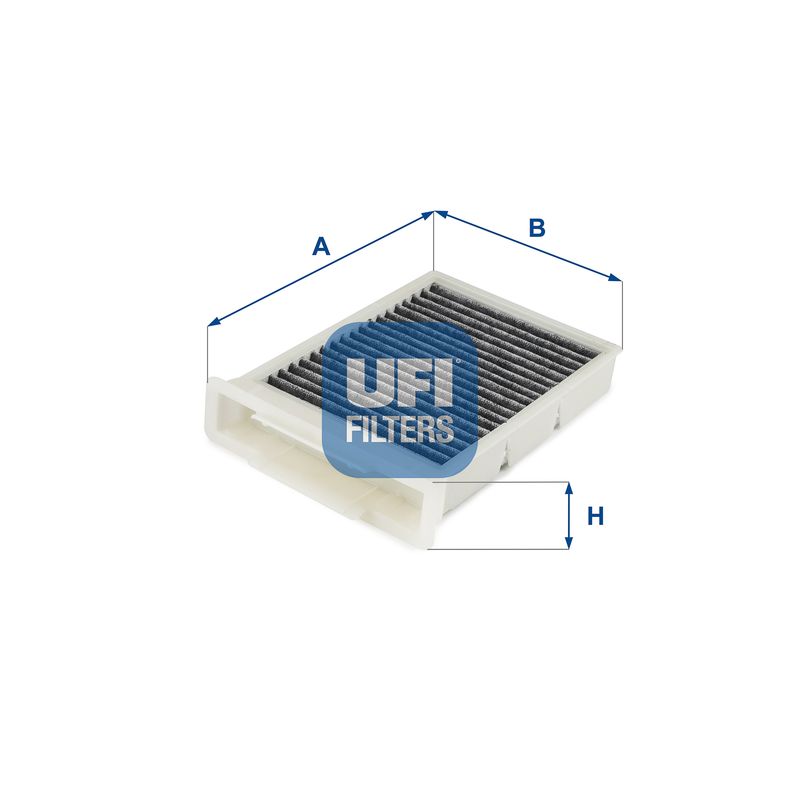 Фільтр, повітря у салоні, Ufi 54.265.00