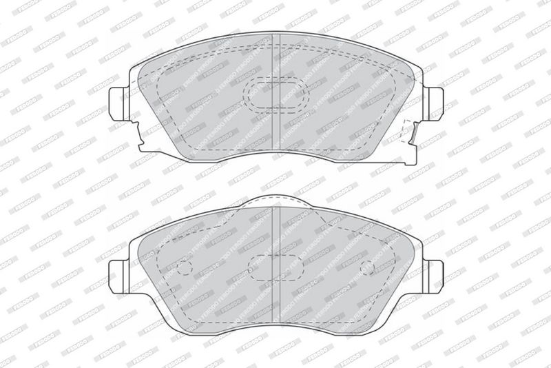 FERODO Plaquettes de frein à disque FDB1424