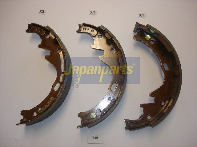 JAPANPARTS Stabdžių trinkelių komplektas