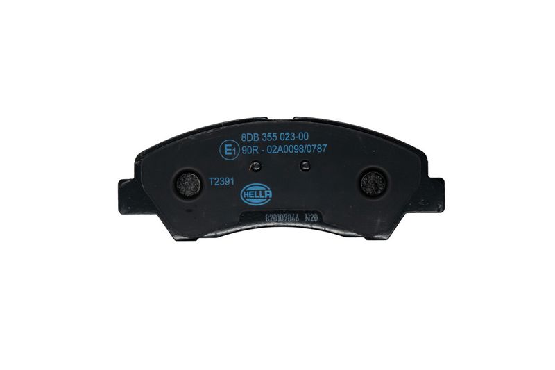 Set placute frana,frana disc 8DB 355 023-001 HELLA
