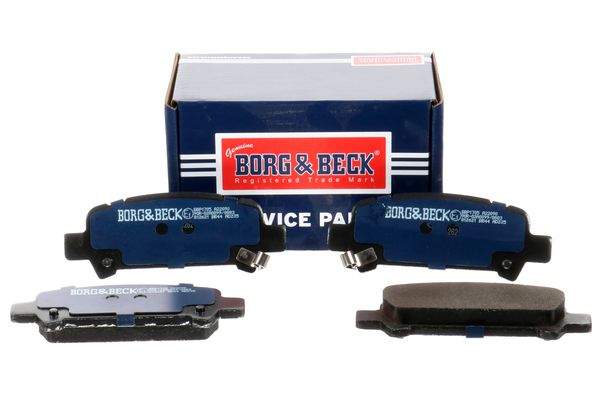 BORG & BECK fékbetétkészlet, tárcsafék BBP1705