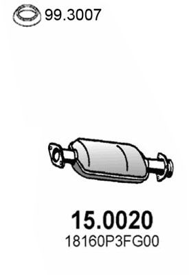 ASSO 15.0020 - Catalytic Converter
