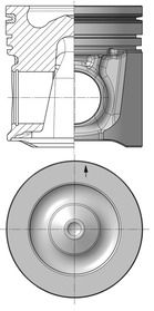 Product Image - Zuiger - 40912600 - KOLBENSCHMIDT