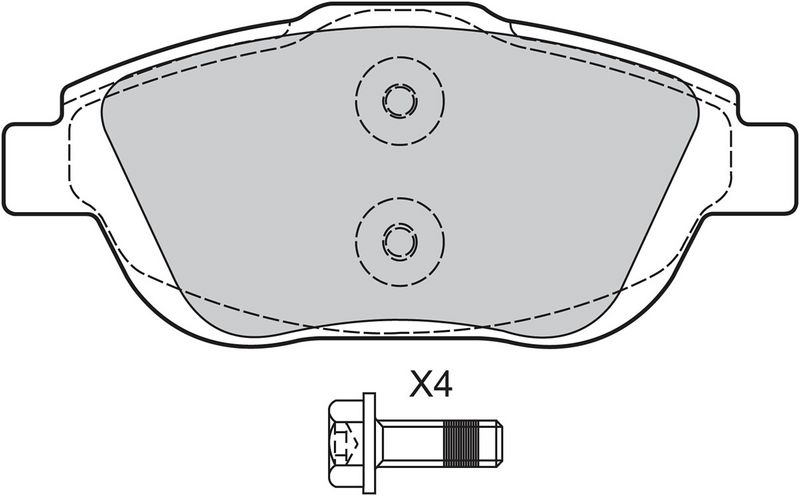 Juego de pastillas de freno