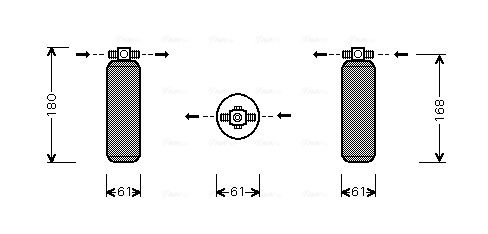 AVA QUALITY COOLING szárító, klímaberendezés HDD211