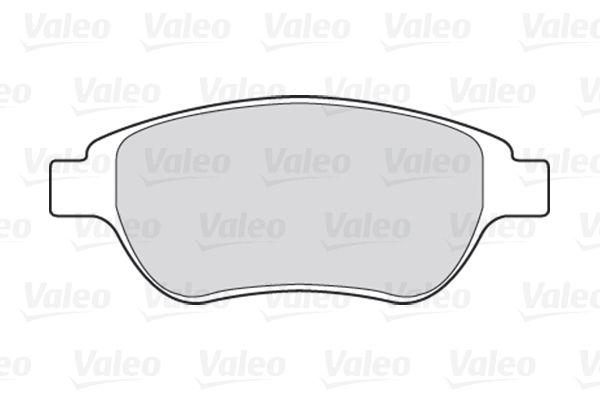 VALEO 301465 Brake Pad Set, disc brake