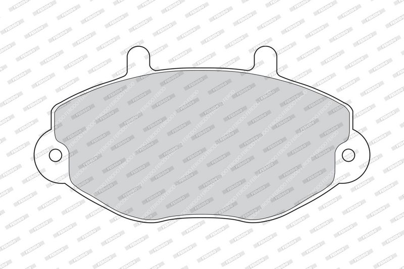 FERODO Plaquettes de frein à disque FVR701