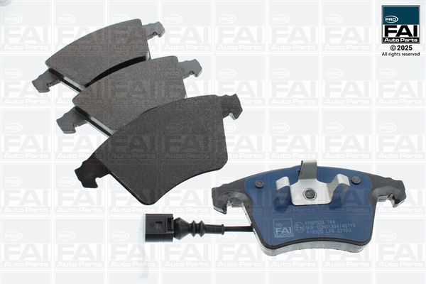 Piduriklotsi komplekt, ketaspidur FAI AutoParts FPBP524