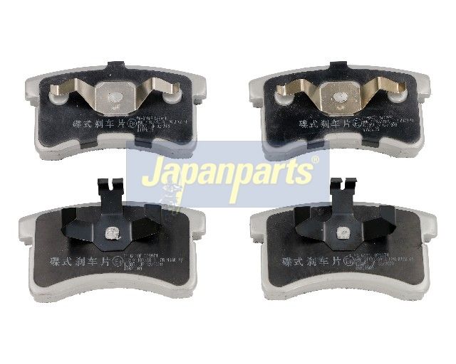 JAPANPARTS Stabdžių trinkelių rinkinys, diskinis stabdys