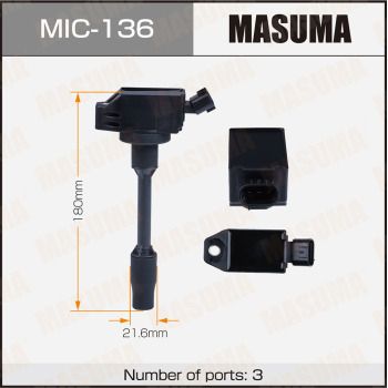 Котушка запалювання C-HR RAV4/M20AFXS A25A-FXS (MIC-136) MASUMA