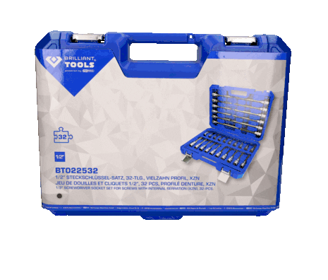 Padrunvõtmete komplekt, KS TOOLS BT022532