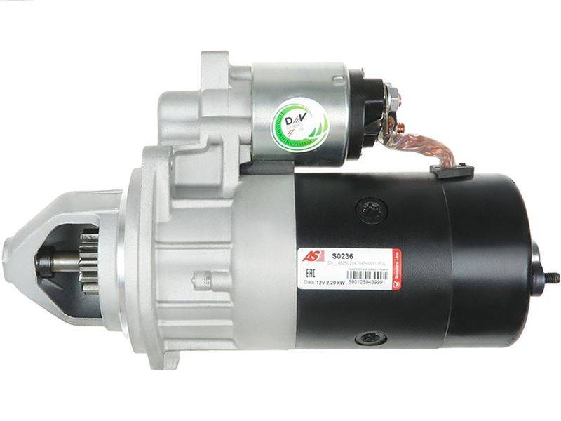 Стартер, 12В, кільк. зубц. 12, 2,20кВт, Citroen,Peugeot, Auto Starter S0236