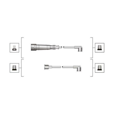 Комплект проводів високої напруги, Magneti Marelli 941319170026