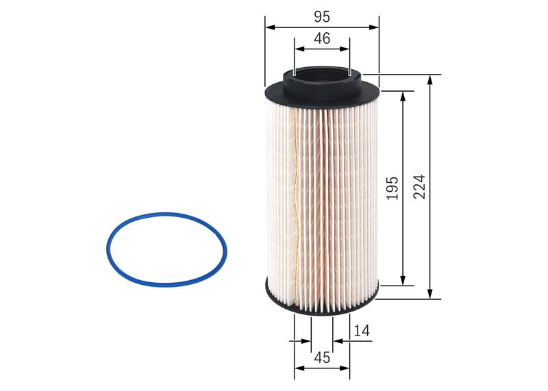 BOSCH F 026 402 745 Fuel Filter