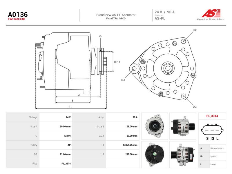 Prekės atitinka OEM kodą: A004TA8492