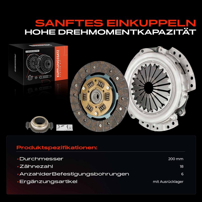 Frankberg 5481FB0037598 Clutch Kit