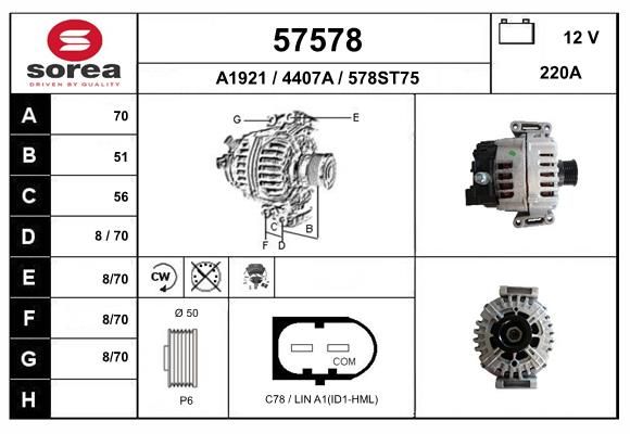 EAI generátor 57578