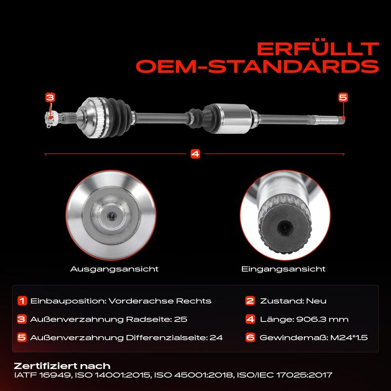 Frankberg 5481FB0010639 Drive Shaft