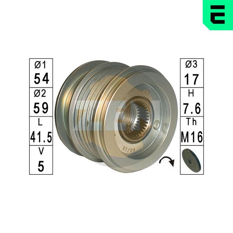 Механізм вільного ходу генератора, Era ZN5641