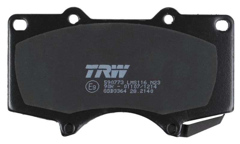 TRW GDB3364 Brake Pad Set, disc brake