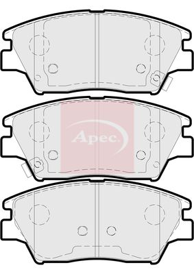 APEC Brake Pad Set, disc brake PAD2179