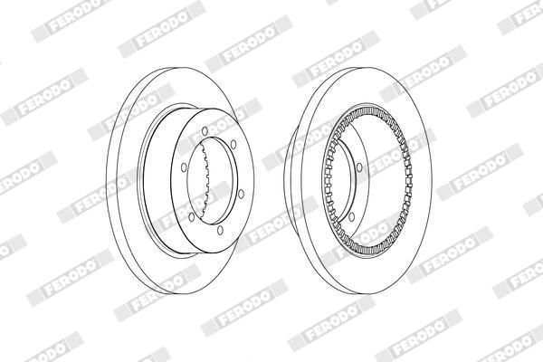 Brzdový kotouč FCR369A
