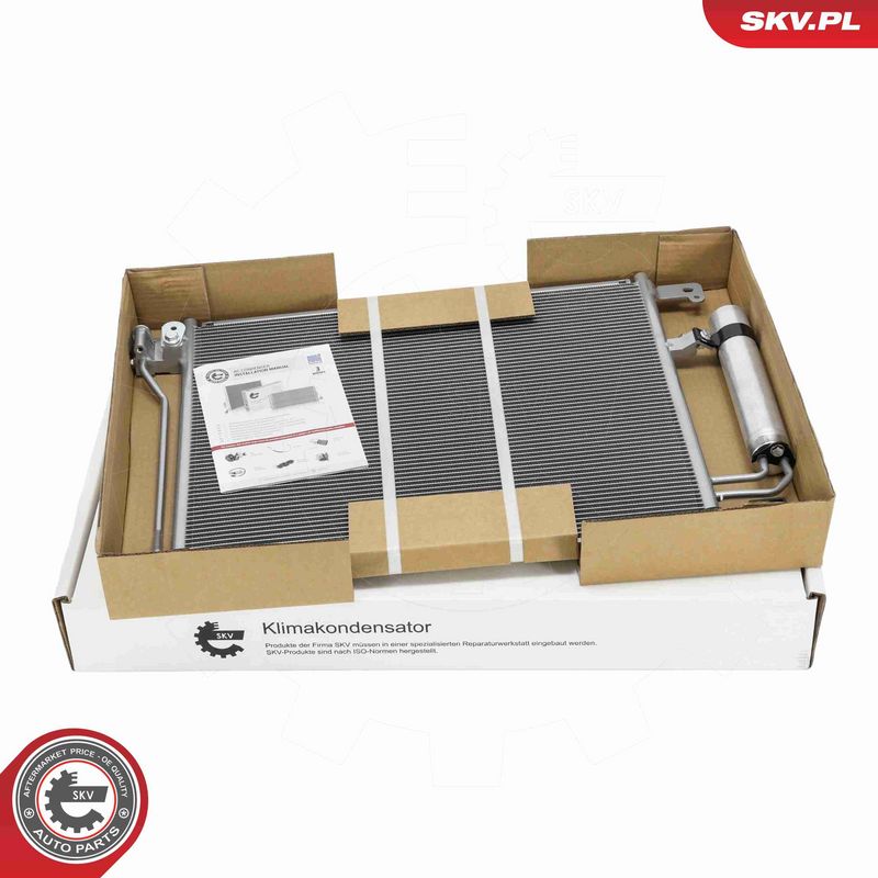 ESEN SKV 86SKV071 Condenser, air conditioning
